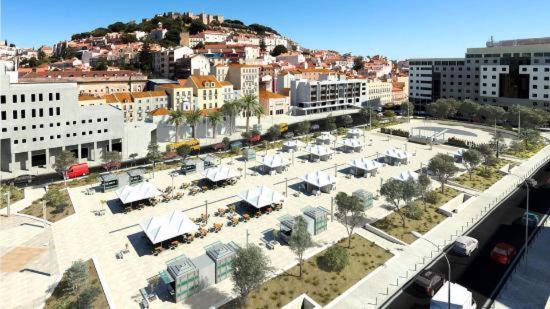 Amazing Downtown Apt With Small Balcony With View Over The Castle Lisboa Dış mekan fotoğraf